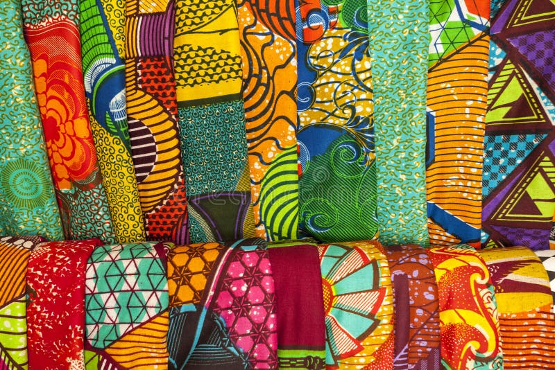 Afrikaanse stoffen van Ghana, West-Afrika