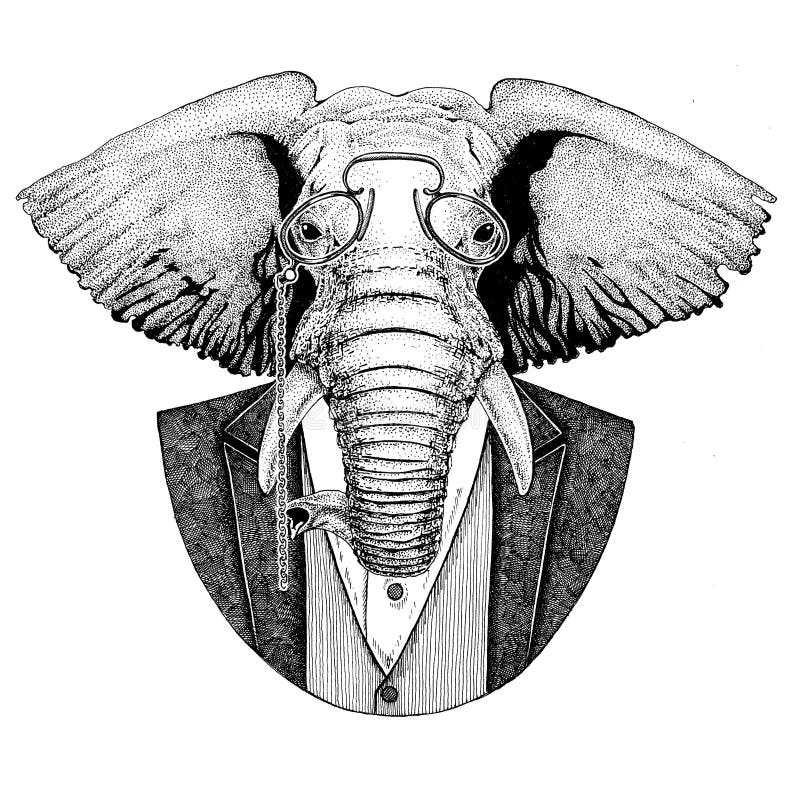 Afrikanische oder indische gezeichnetes Bild des Hippies Tierhand für Tätowierung, Emblem, Ausweis, Logo, Flecken, T-Shirt stock abbildung Afrikanische oder indische gezeichnetes Bild des Hippies Tierhand für Tätowierung, Emblem, Ausweis, Logo, Flecken, T-Shirt stock abbildung