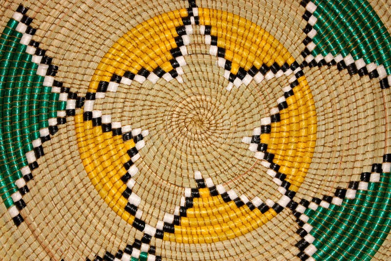 Afrikanischer Korb lizenzfreie stockfotografie Afrikanischer Korb lizenzfreie stockfotografie