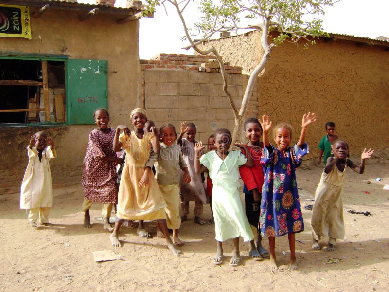 Afrykańscy dzieci Ghana