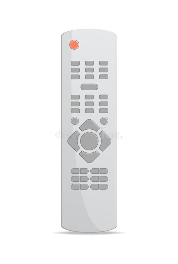 Afstandsbediening voor media centrumpictogram vector illustratie Afstandsbediening voor media centrumpictogram vector illustratie