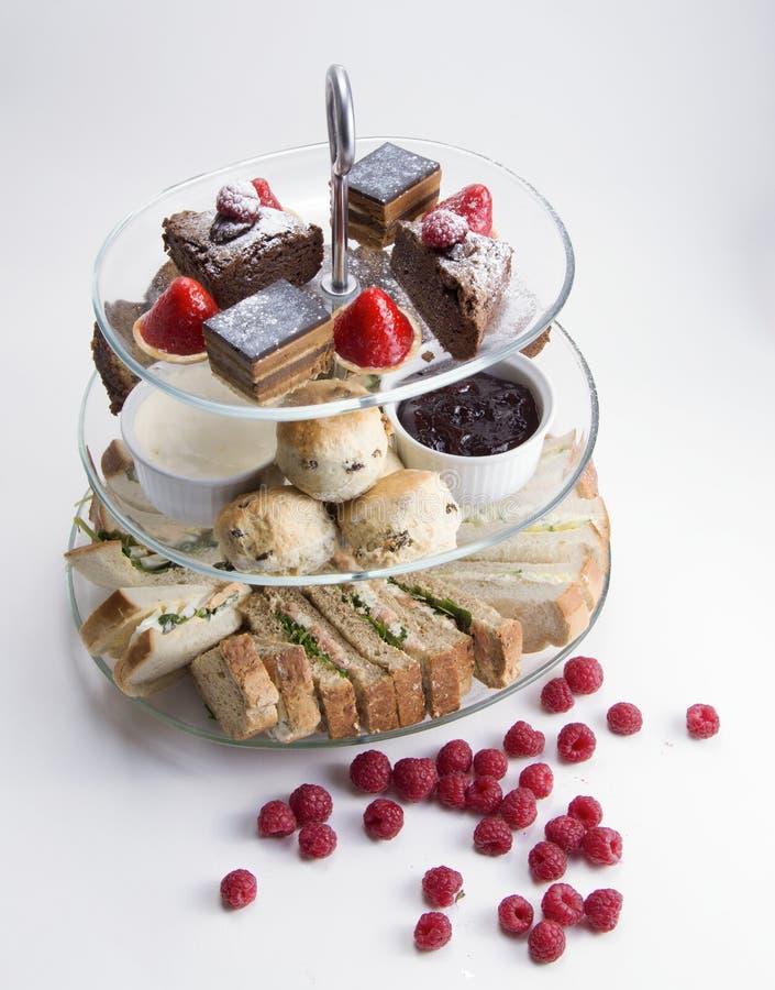 Afternoon tea stock image. Image of cream, colour, green 71336523