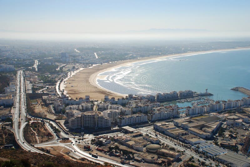 Agadir Marocko royaltyfria bilder Agadir Marocko royaltyfria bilder