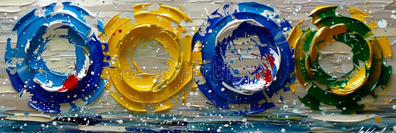 Against the background of abstract lines, intertwining into a lively pattern, like a dance of c royalty free stock images