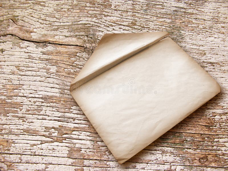 Aged envelope