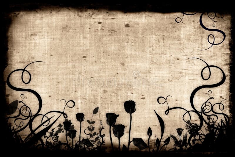 Aged paper stock illustration