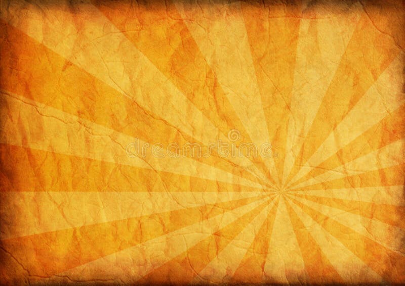 Aged paper with abstract starburst vector illustration