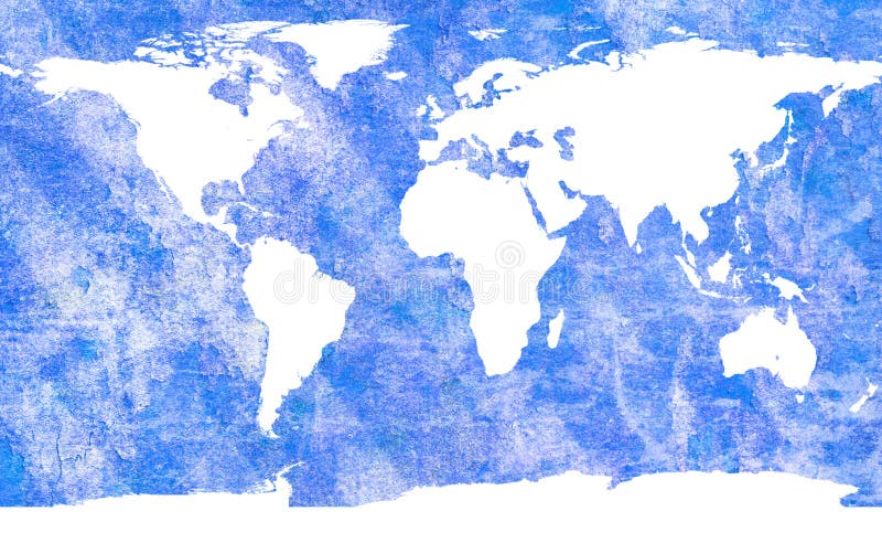 Aged world map royalty free illustration Aged world map royalty free illustration
