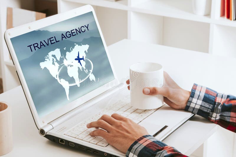 Agencia de viajes imágenes de archivo libres de regalías Agencia de viajes imágenes de archivo libres de regalías