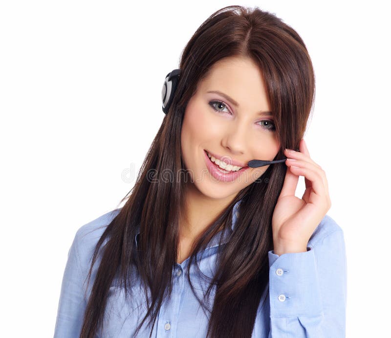 Agent de asistență pentru clienți royalty free stock photo