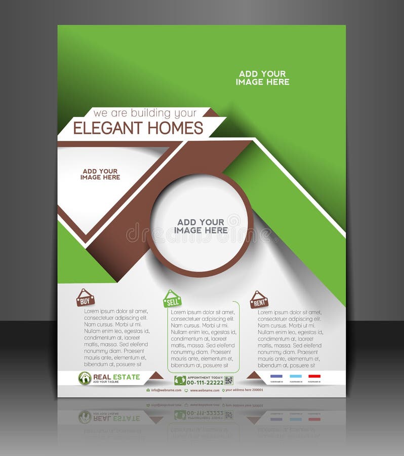 Agente immobiliare Flye illustrazione vettoriale Agente immobiliare Flye illustrazione vettoriale