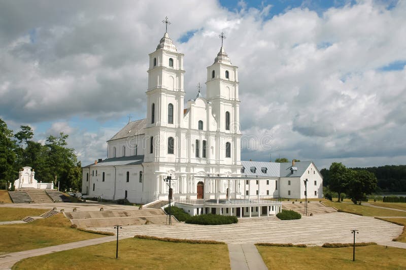 Aglona church in Latvia