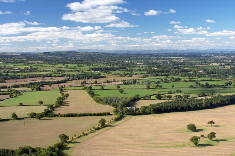 Agricoltura del paesaggio del paese, l'Inghilterra