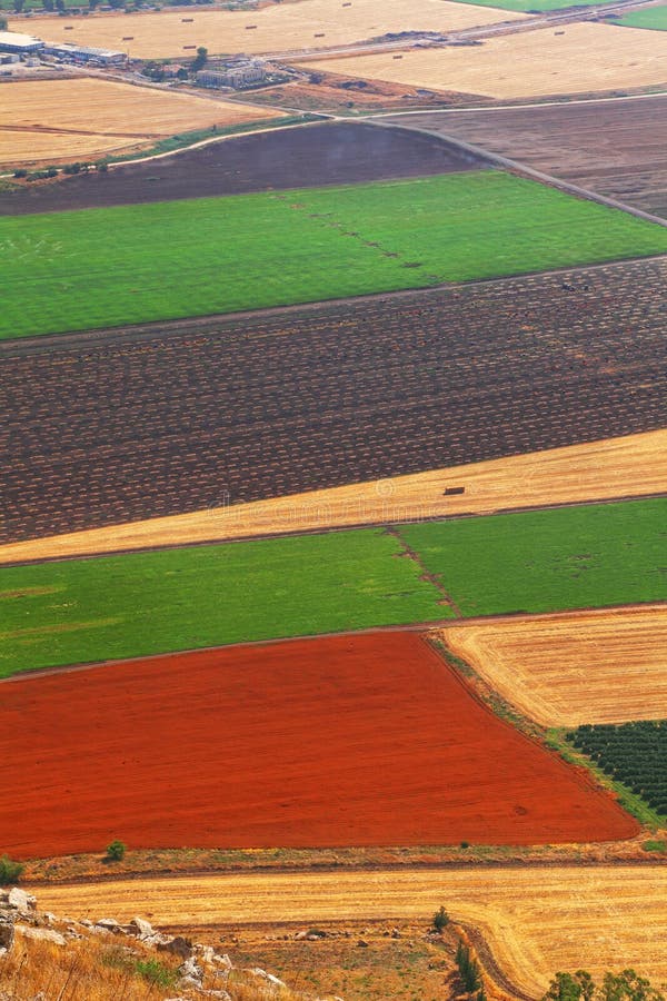 Agriculture valley royalty free stock photos