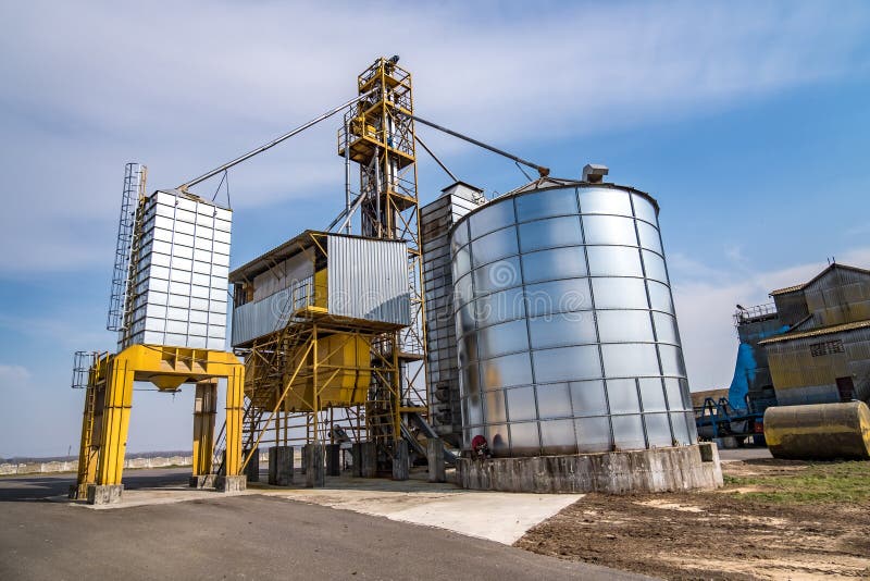 Agroprocessing and Manufacturing Plant for Processing and Silver Silos