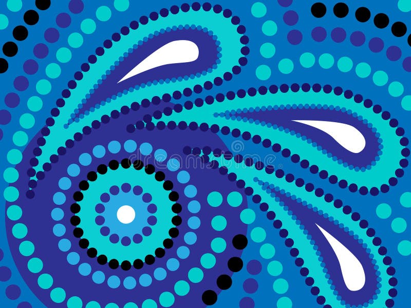 Agua aborigen libre illustration Agua aborigen libre illustration