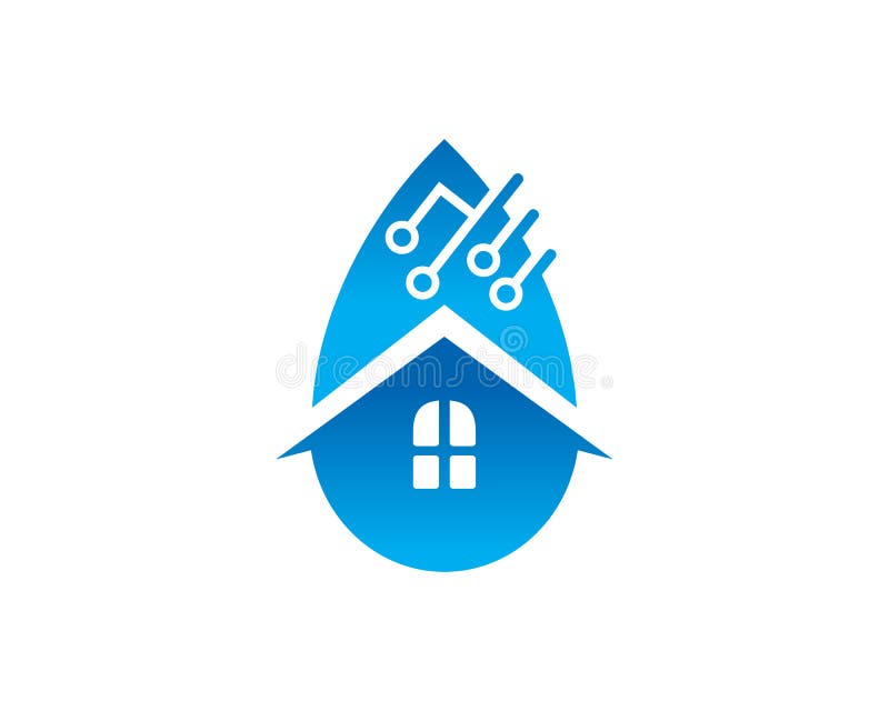 Agua Logo Template Design Vector, emblema, concepto de la casa de diseño, libre illustration Agua Logo Template Design Vector, emblema, concepto de la casa de diseño, libre illustration