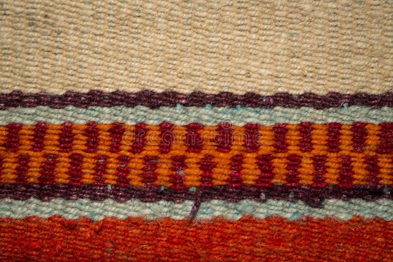 Aguayo andean loom royalty free stock image