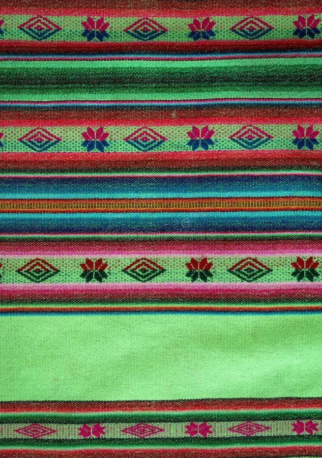 Aguayo andean loom royalty free stock photos
