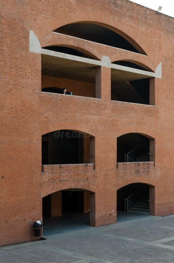 Ahmedabad, India - December 26, 2014: Asian College student at Indian Institute of Management Ahmedabad