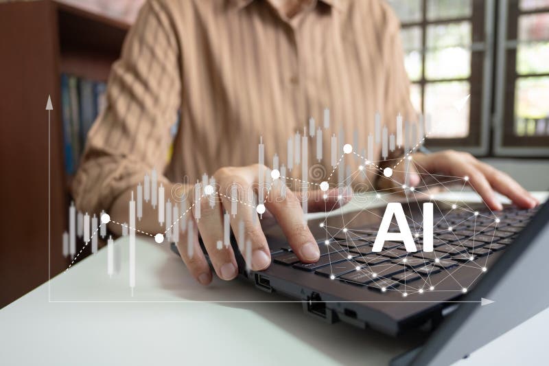 AI, Artificial Intelligence, Analysis Graph of Stock from Big Data ...