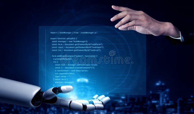 AI-Assisted Code Development for Web Task Management Vouch stock photos