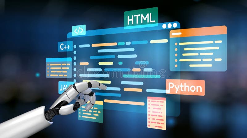 AI-Assisted Programming with Smart Coding Interfaces Epoch stock image