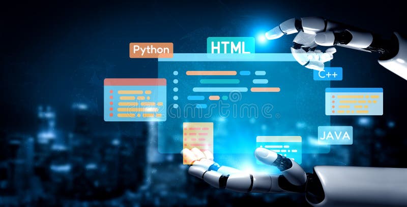 AI-Assisted Programming with Smart Coding Interfaces Vouch stock image
