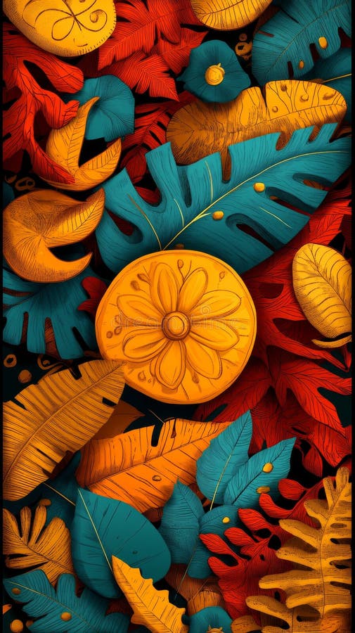 AI created a digital art illustration featuring liquid glass artwork with a melted glass flat repeated pattern on dark paper royalty free stock photography