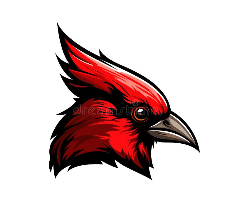Retro Cardinals Mascot Design Stock Illustration - Download Image Now -  Cardinal - Bird, Mascot, Muscular Build - iStock