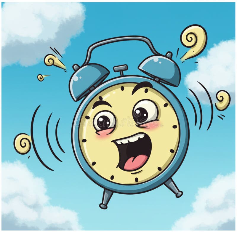 AI-Generated Digital Alarm Clock Display with Modern Design vector illustration