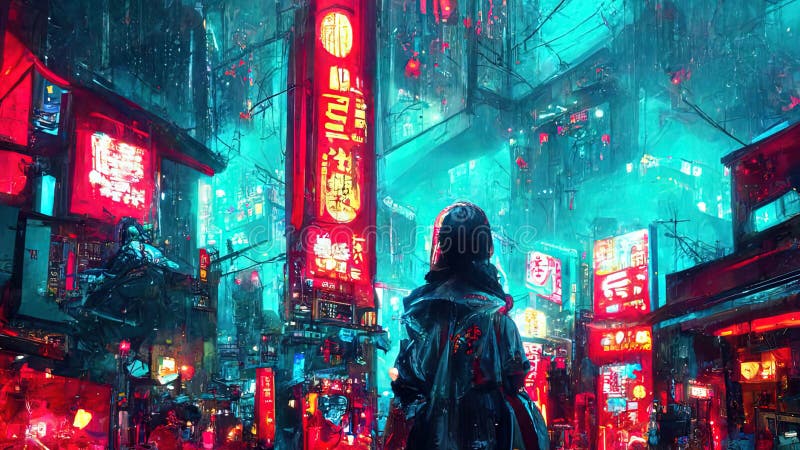 Japan neon city HD wallpapers  Pxfuel