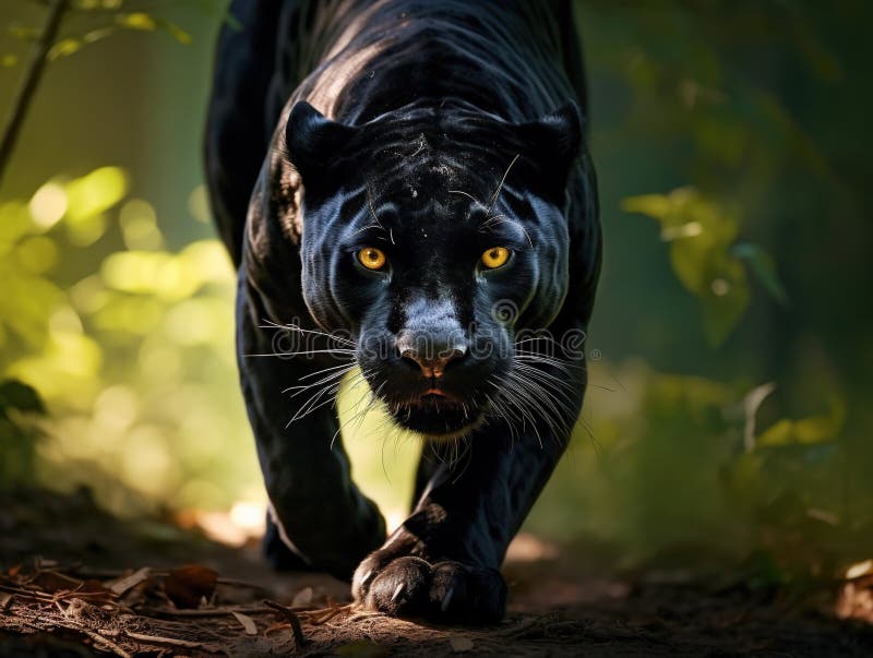 HD wallpaper: jaguar, menacing, carnivore, stalking, eyes, wildcat
