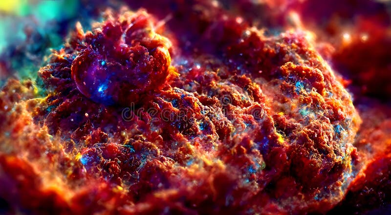 Abstract Fractal Stalwart Background royalty free illustration