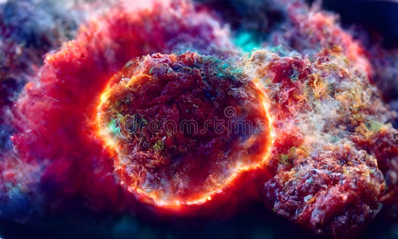 Abstract Fractal Stalwart Background stock photos