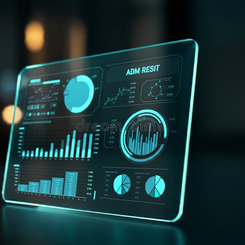 AI-Generated Image: Futuristic Hologram with Digital Patterns vector illustration