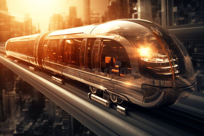 Futuristic Train Background Pack