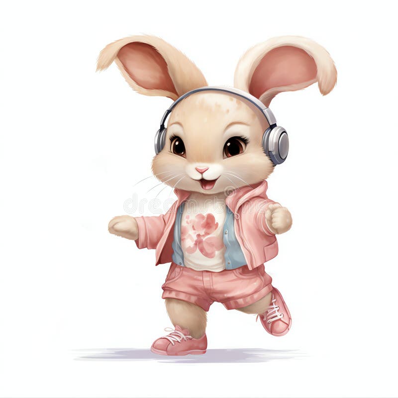 Hip Hop Bunny Pink Hip Hop Bunny Pink
