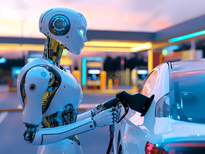 Robot Charging Stock Illustrations – 1,566 Robot Charging Stock  Illustrations, Vectors & Clipart - Dreamstime