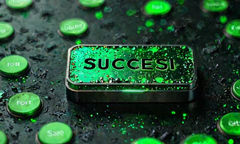 Green tin with the word su on it vector illustration