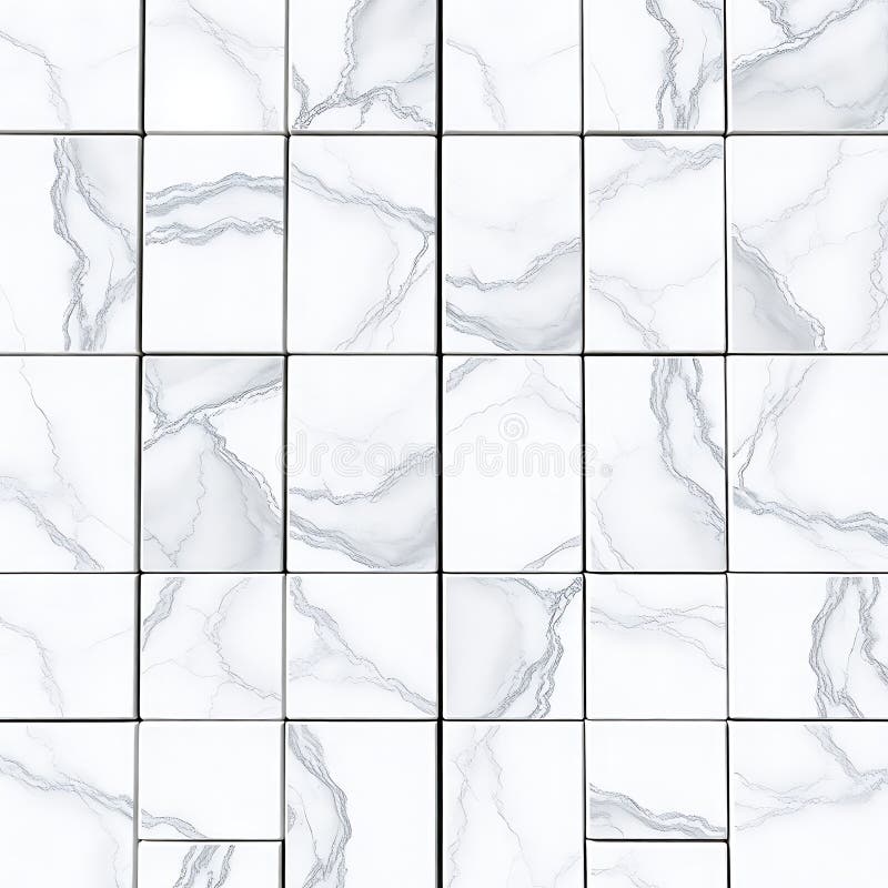 A seamless digital illustration of marble tiles featuring a mix of warm orange and cream tones with natural vein textures, creating a stylish and elegant design. Seamless brick textures stock images, royalty-free photos and pictures