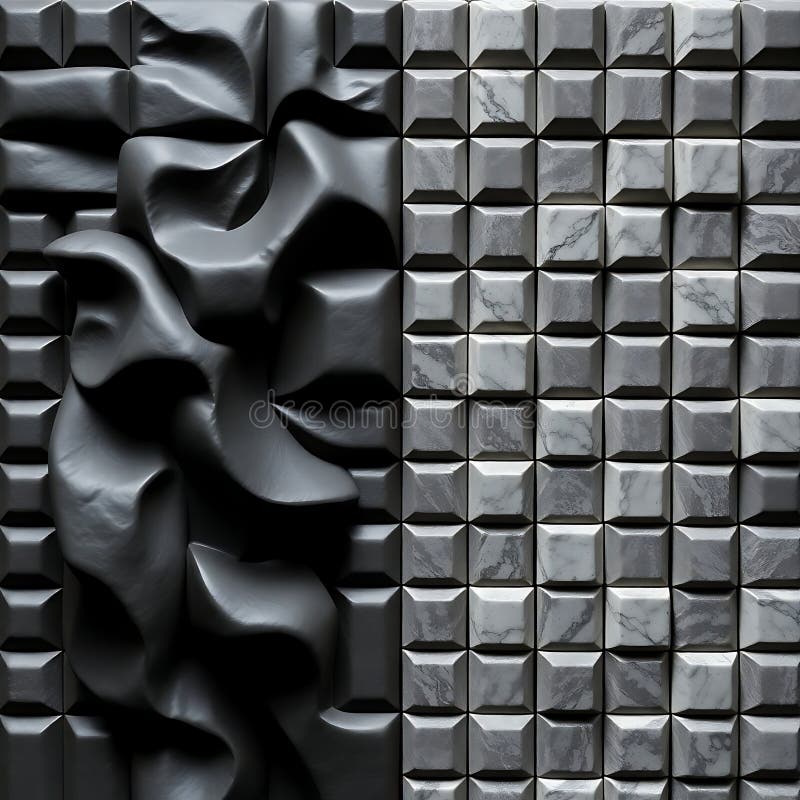 A seamless digital illustration of marble tiles featuring a mix of warm orange and cream tones with natural vein textures, creating a stylish and elegant design. Seamless brick textures stock images, royalty-free photos and pictures