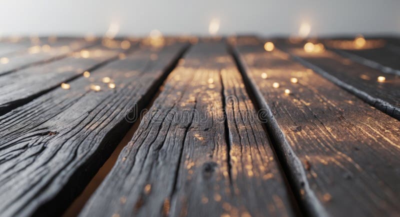 Rustic Dark Brown Wooden Planks Background Texture stock images