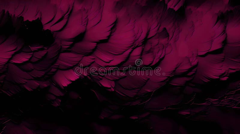 AI illustration of abstract dark purple lipstick feather background vector illustration