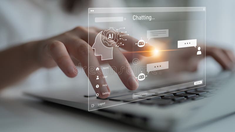 AI image generator interface enables image, AI, and generator process by converting user prompt into visual content using intelligent algorithms Latch. Intelligent algorithms stock images, royalty-free photos and pictures