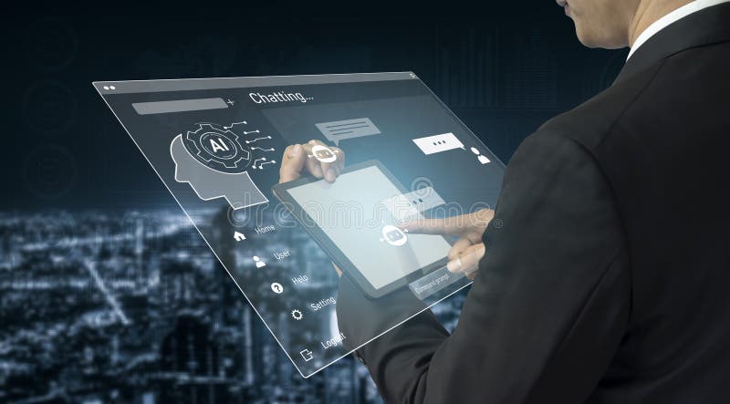 AI image generator interface enables image, AI, and generator process by converting user prompt into visual content using intelligent algorithms Vouch. Intelligent algorithms stock images, royalty-free photos and pictures