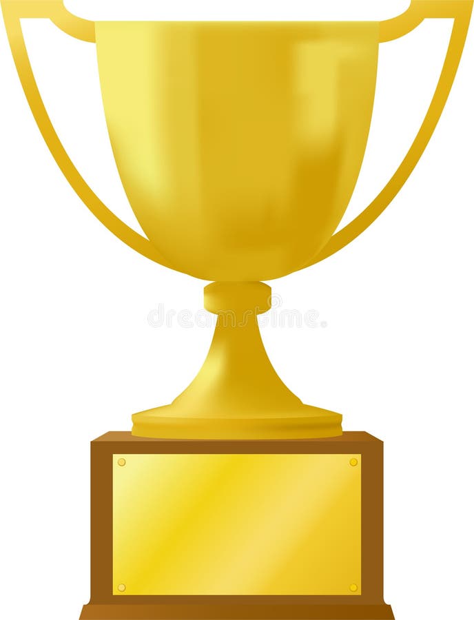 ai nagrody złota trofeum ilustracja wektor ai nagrody złota trofeum ilustracja wektor