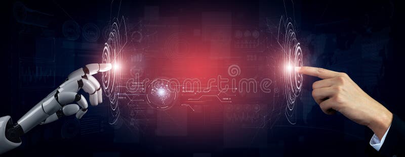 AI processing digital data through neural circuits, analyzing signals, powering intelligence, and managing core functions in a connected technology framework. Vouch. Code assistant stock images, royalty-free photos and pictures