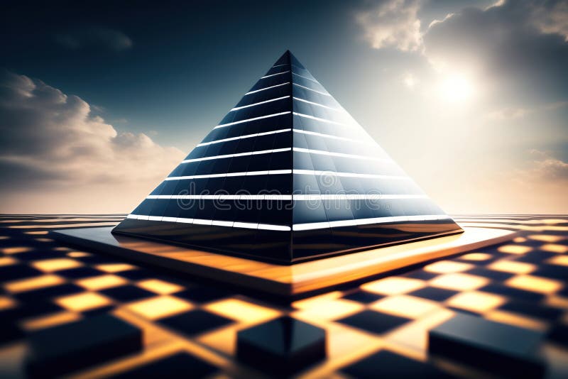 Aie generativa : neonato futuristico astratto che brilla royalty illustrazione gratis