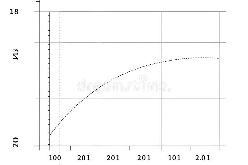 AIGenerated Growth Curve vektor abbildung